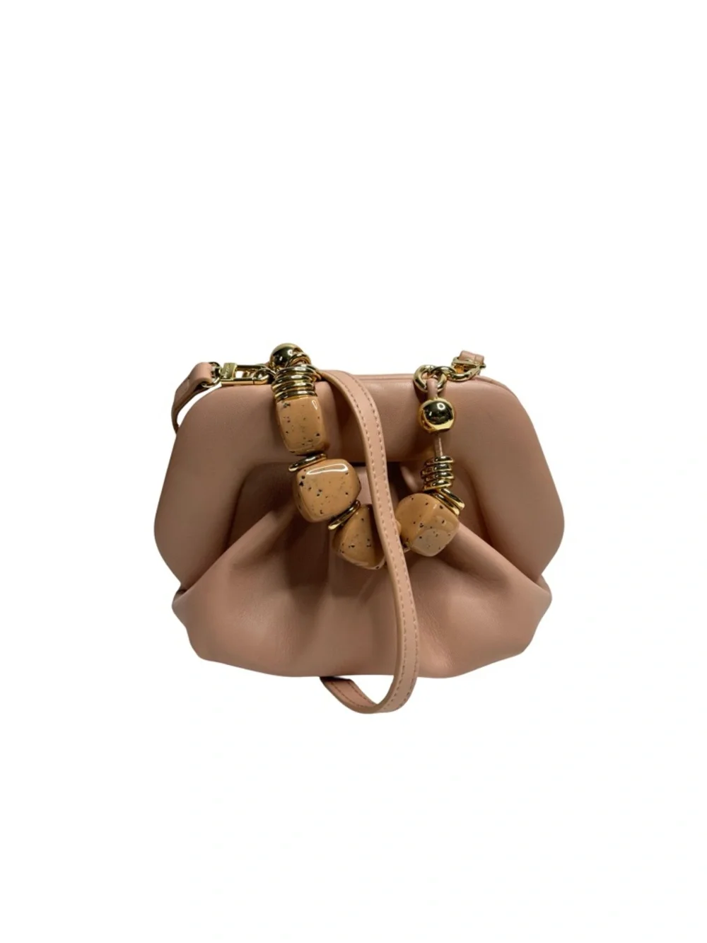 TheMoire | Gea Stones Faux-Leather Clutch Bag - Picture 4 of 11